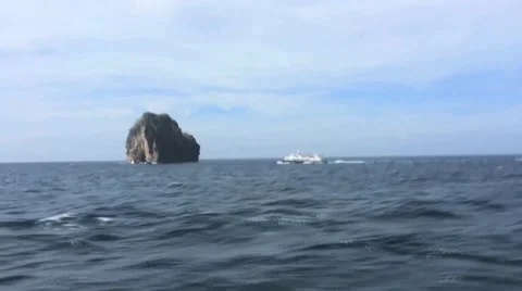 Ghost ship Stock Footage 52801389