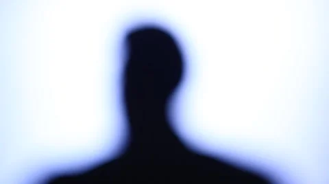 Ghost Silhouette Stock Footage 53638146