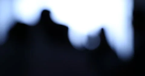 Ghost Silhouette shadow Video stock 144709786