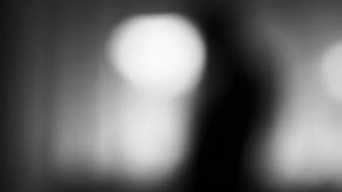 Ghost Silhouette Walking From Right To Left Scary Halloween shadow video Stock Footage 287100314