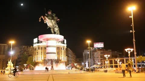 Ghost Square.mp4 Video stock 12145426