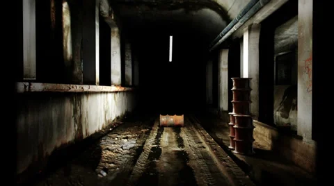 Ghost station Video stock 33922814