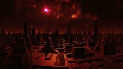 Ghost Town aliens Video stock 58656935