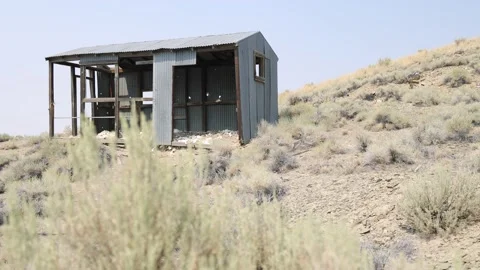 Ghost Town B-Roll Slider Shots with Shallow Depth of Field - 07 Stock Footage 200805318