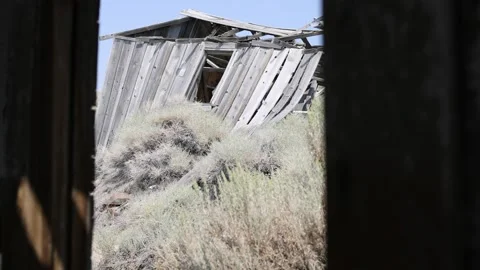 Ghost Town B-Roll Slider Shots with Shallow Depth of Field - 09 Stock Footage 200805950