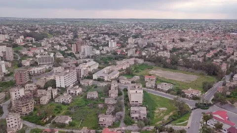 Ghost Town Cyprus "Varosha" Stock Footage 199995184
