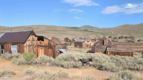 Ghost Town Stock Footage 519417
