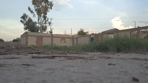 Ghost town Stock Footage 90105343