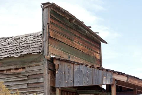Ghost town general store Foto stock
