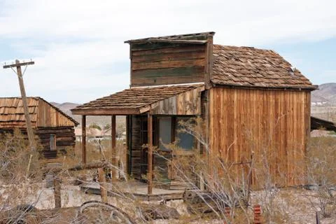 Ghost town general store Stock Photos