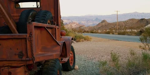 Ghost Town (Pack #7) Nelson, Nevada Stock Footage 75012552