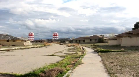 Ghost Town (panning of town) 動画素材 47492691