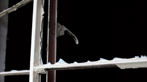Ghost Town (shattered window) 動画素材 47492701