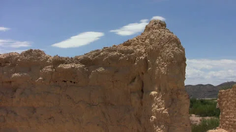 Ghost town, Terlingua, TX 4 Stock Footage 25289094