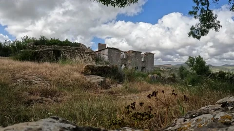 Ghost Town Timelapse Stock Footage 196920278