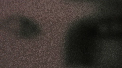 Ghost on tv static noise Stock Footage 98959225