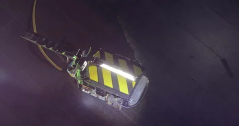 Ghostbusters ghost trap device opens and closes in 4K Stock Footage 231815473