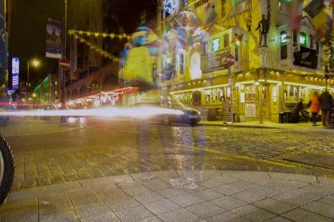 Ghostly adventurers Stock Photos