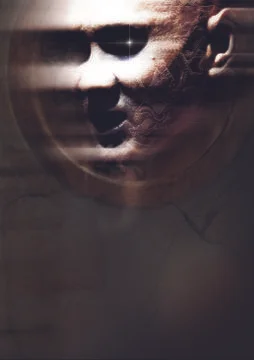 Ghostly Asian Artwork Stock Photos