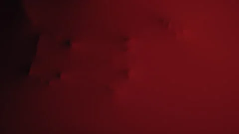 A Ghostly Figure Trapped Under a Red Sheet Stock Footage 270394031