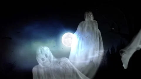 Ghosts of the Castle Video stock 54225265