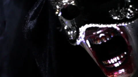 Ghoul Eats Camera | Horror Transition Stock Footage