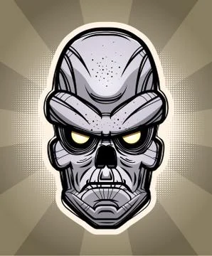 Ghoul Illustration Stock Illustration