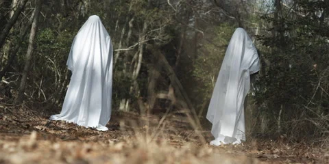 Ghouls in the forest Stock-Footage 68003786
