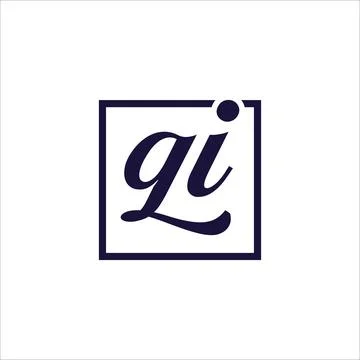 GI Letter monogram Initial Logo Design Template Vector Illustration. GI ele.. Stock Illustration