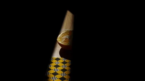 Gianni Versace tie. Stock Footage 116314949