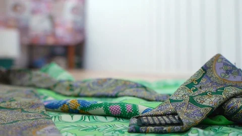 Gianni Versace tie. Stock Footage 116781732