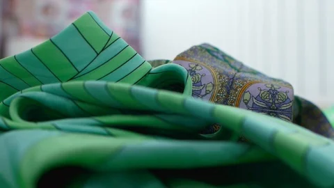 Gianni Versace tie. Stock Footage 116781759