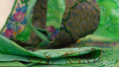 Gianni Versace tie. Stock Footage 116781785