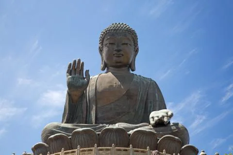 Giant Buddha complex Stock Photos