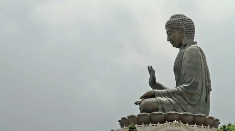 Giant Buddha Stock Footage 54630480