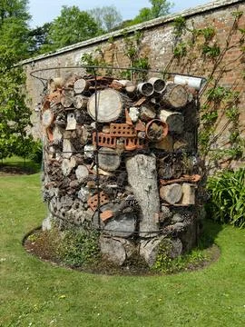 Giant Bug Hotel Stock Photos