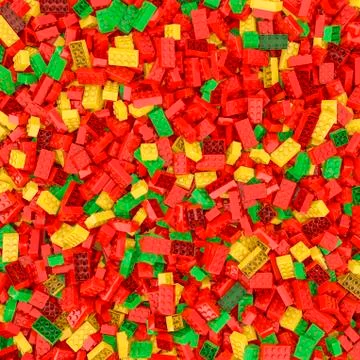 Giant building blocks background イラスト素材