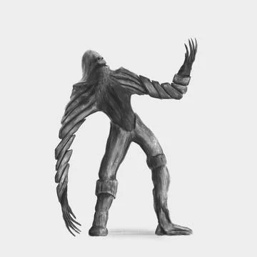 Giant concept Stock Illustration