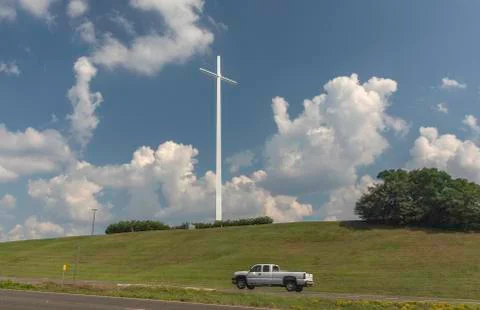 Giant cross Stock Photos