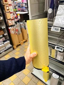 Giant Danish table fireworks held in store for New Year celebration tradition Stock Photos