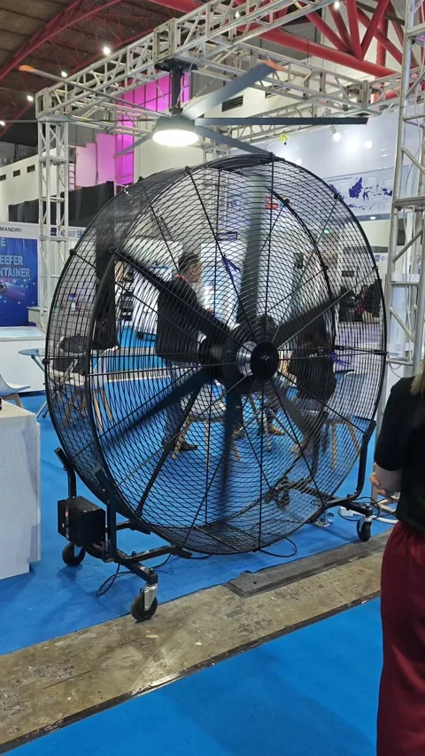 Giant fan Stock Footage 324599246