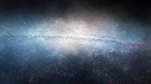 Giant galaxy Foto stock