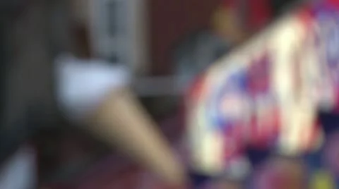 Giant Ice Cream Cone Stock-Footage 12363737