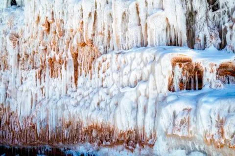 Giant Icicles Stock Photos
