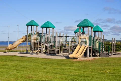 Giant jungle gym Stock Photos