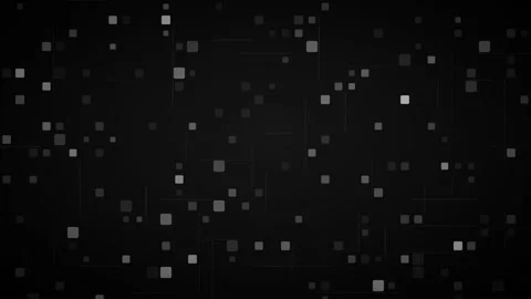 Giant LED pixel wall display with cascade Video stock 339325047