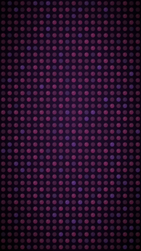 Giant LED pixel wall display with bulbs marquee Stock Footage 339325048