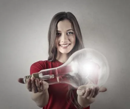 Giant lightbulb Stock Photos