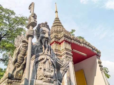 Giant Pho Temple Stock Photos