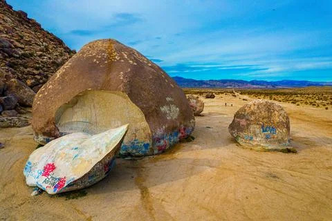 Giant Rock - Landers, CA Stock Photos